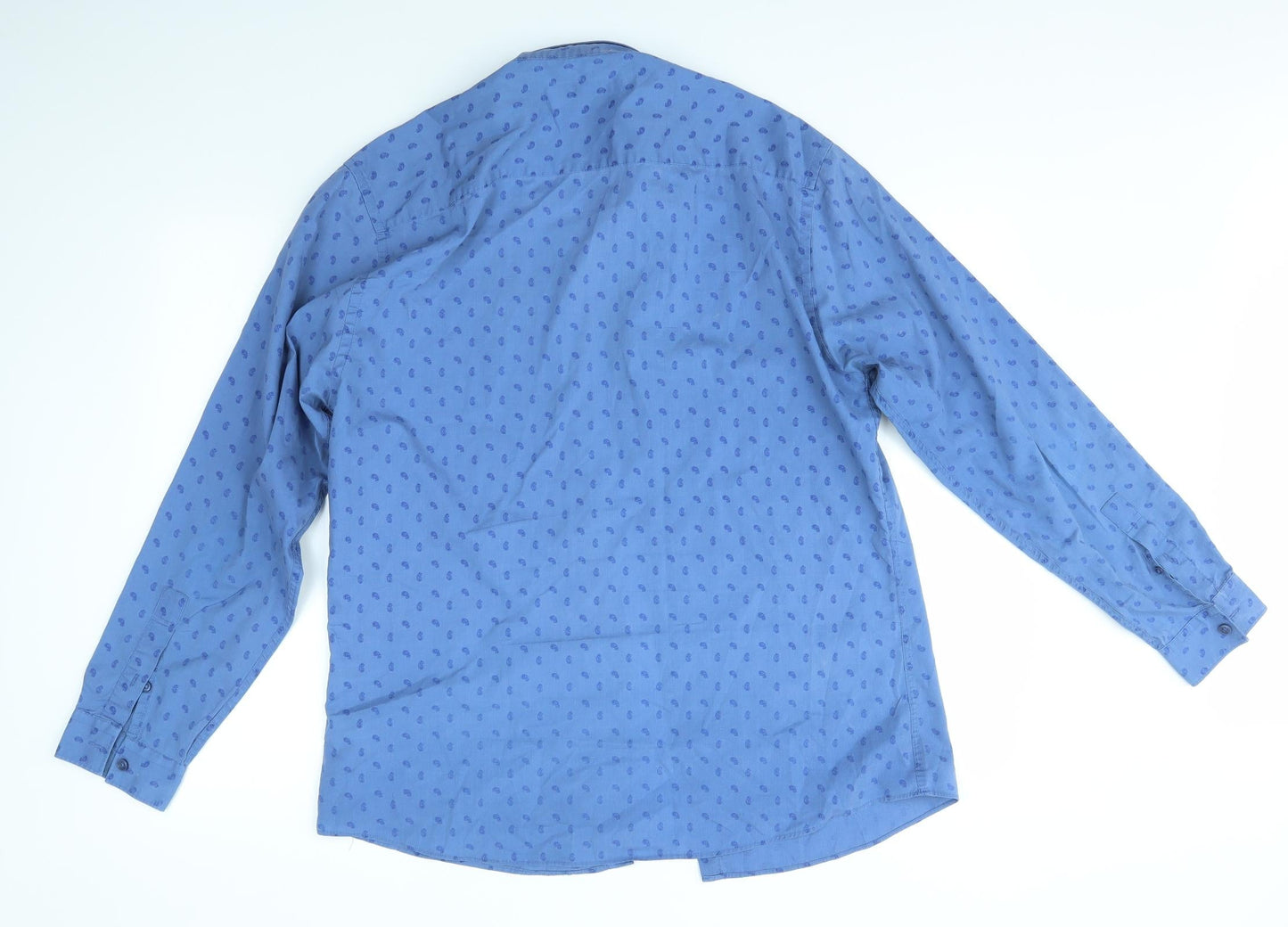 Cedar Wood State Mens Blue    Button-Up Size 16.5