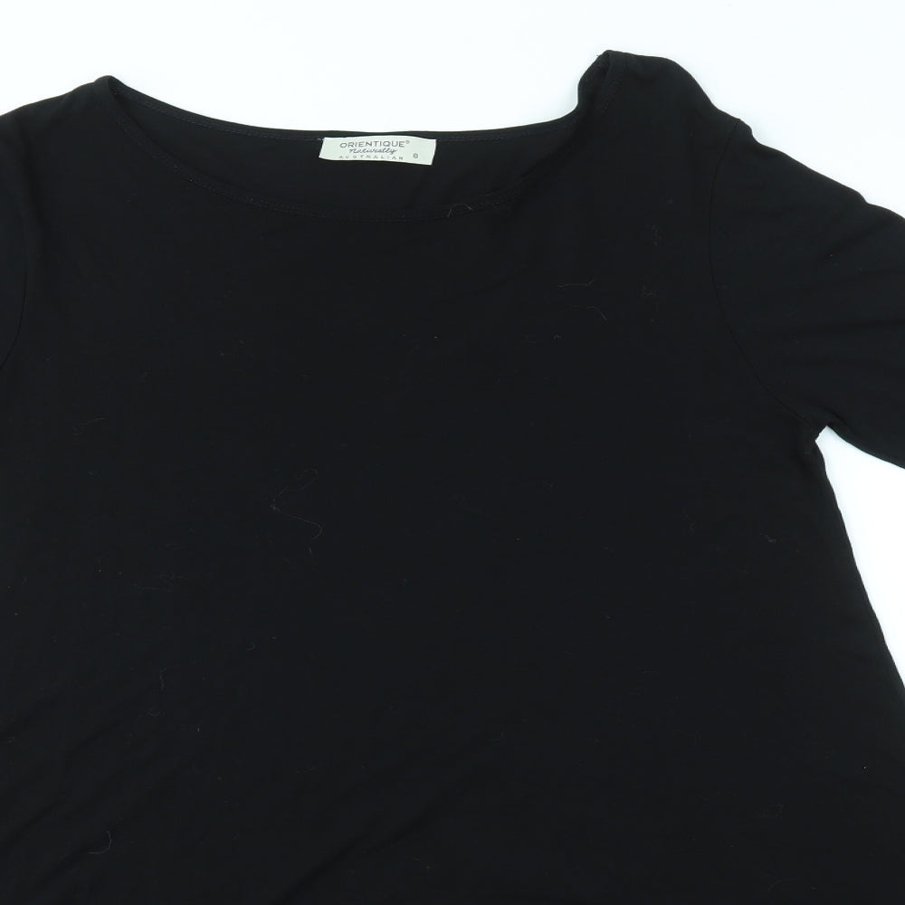 Orientique Womens Black   A-Line  Size 8