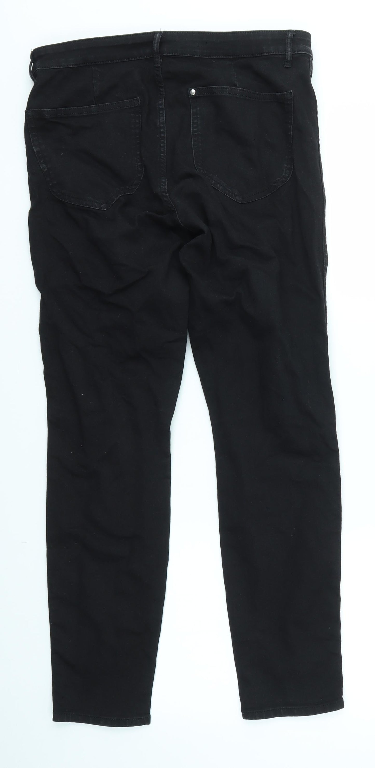 H&M Womens Black   Skinny Jeans Size 30 in L28 in