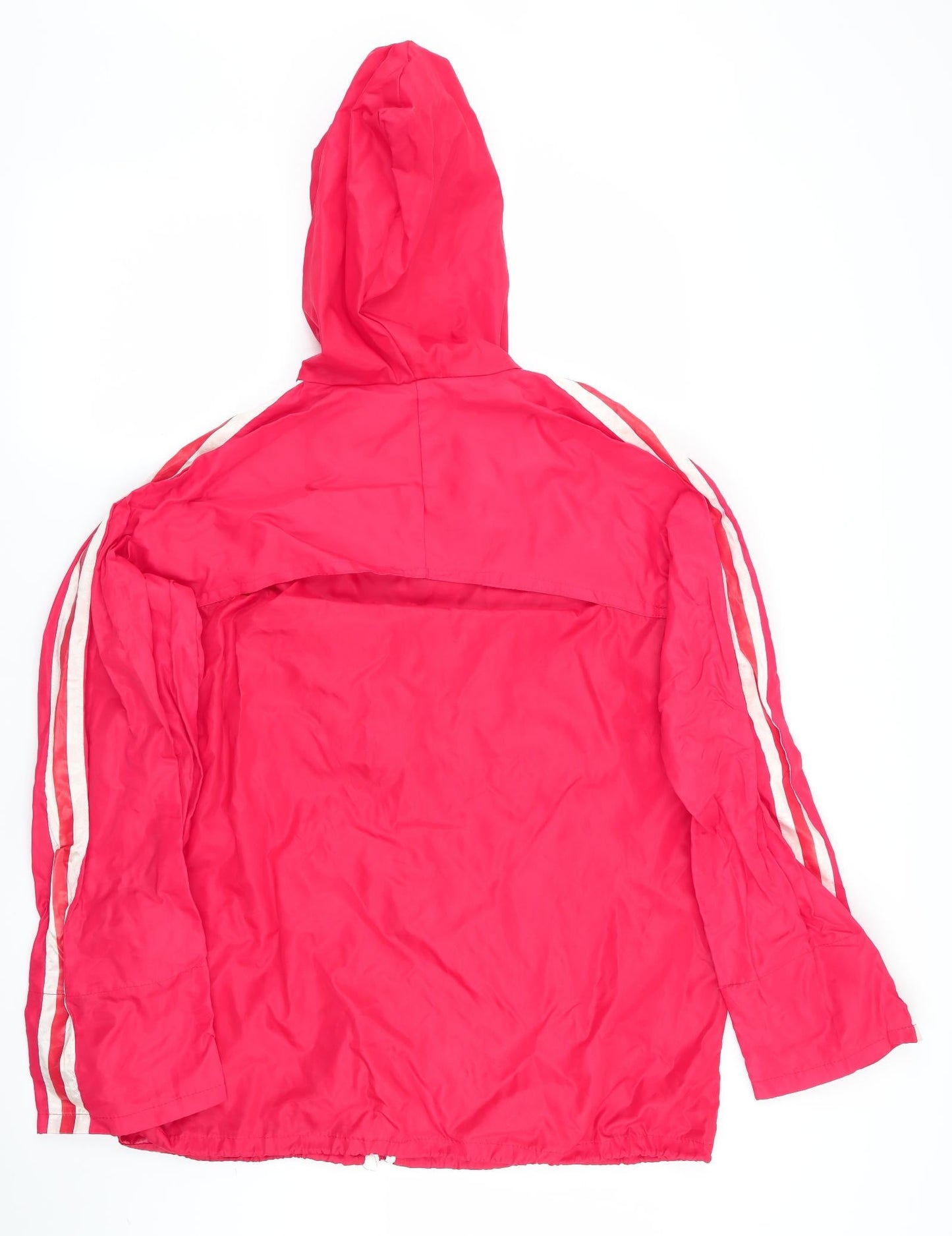 Preworn Womens Red   Rain Coat Coat Size S