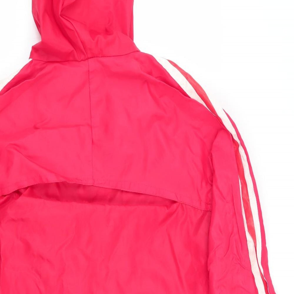 Preworn Womens Red   Rain Coat Coat Size S