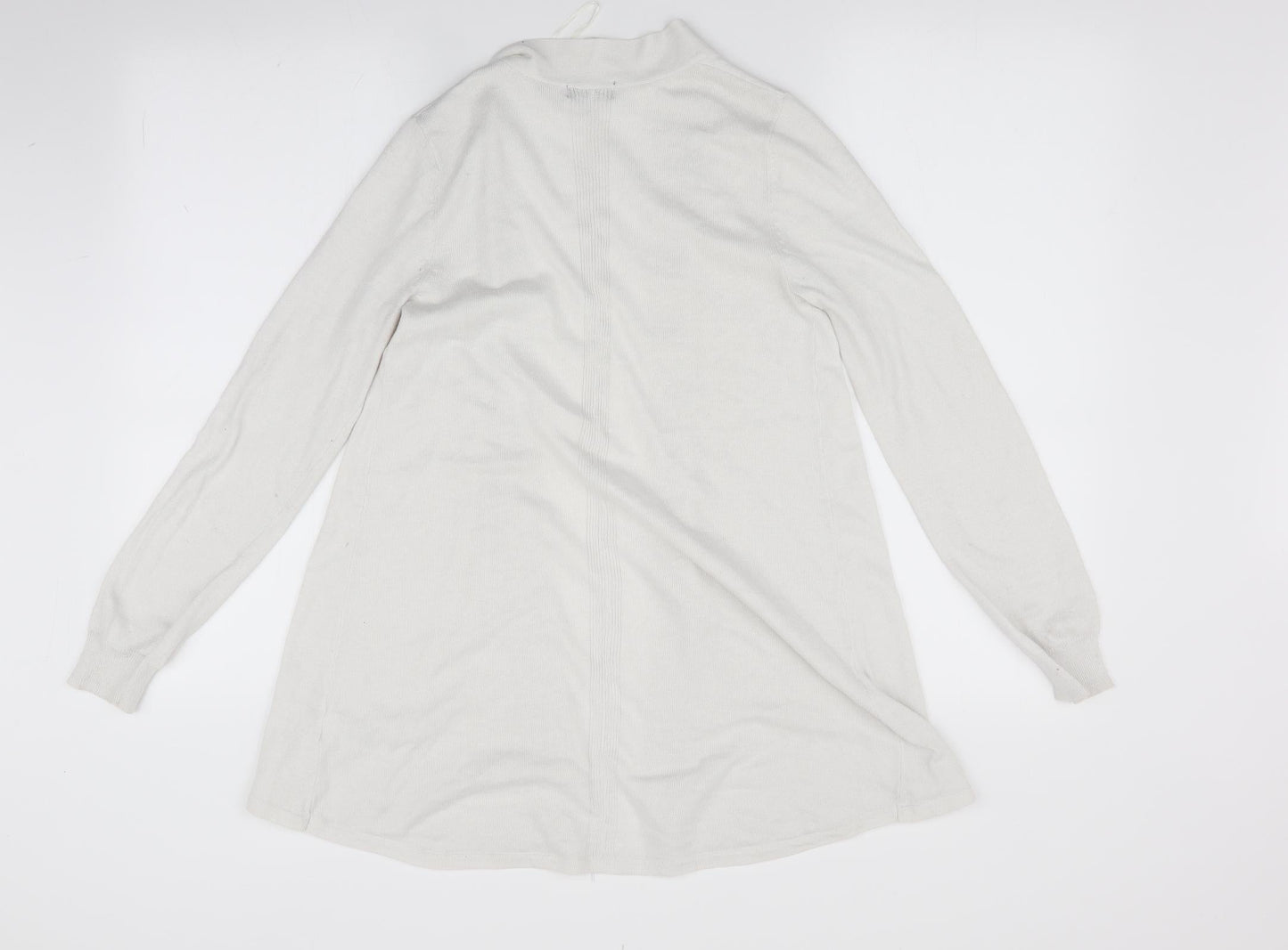 Florence and Fred Womens White   Cardigan Jumper Size 8