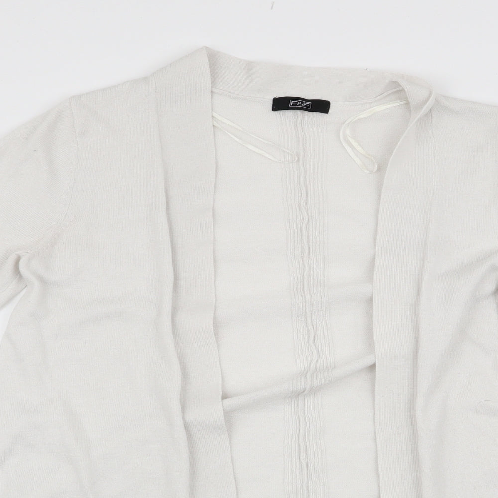 Florence and Fred Womens White   Cardigan Jumper Size 8