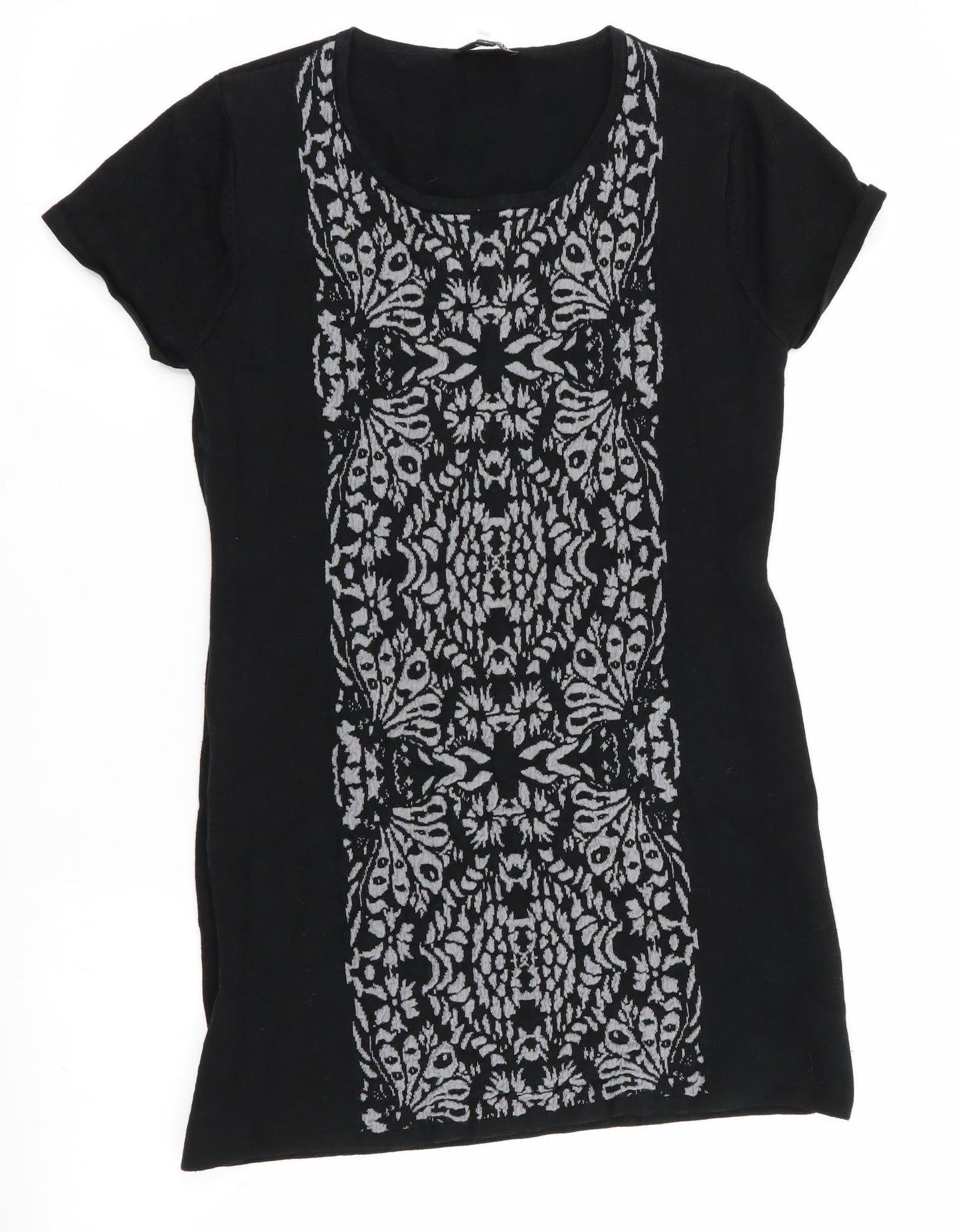 Casamia Womens Black   Tunic Jumper Size S  - Longline Jumper