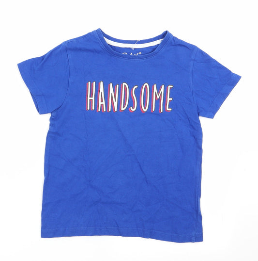 Rebel by Primark Boys Blue   Basic T-Shirt Size 6-7 Years