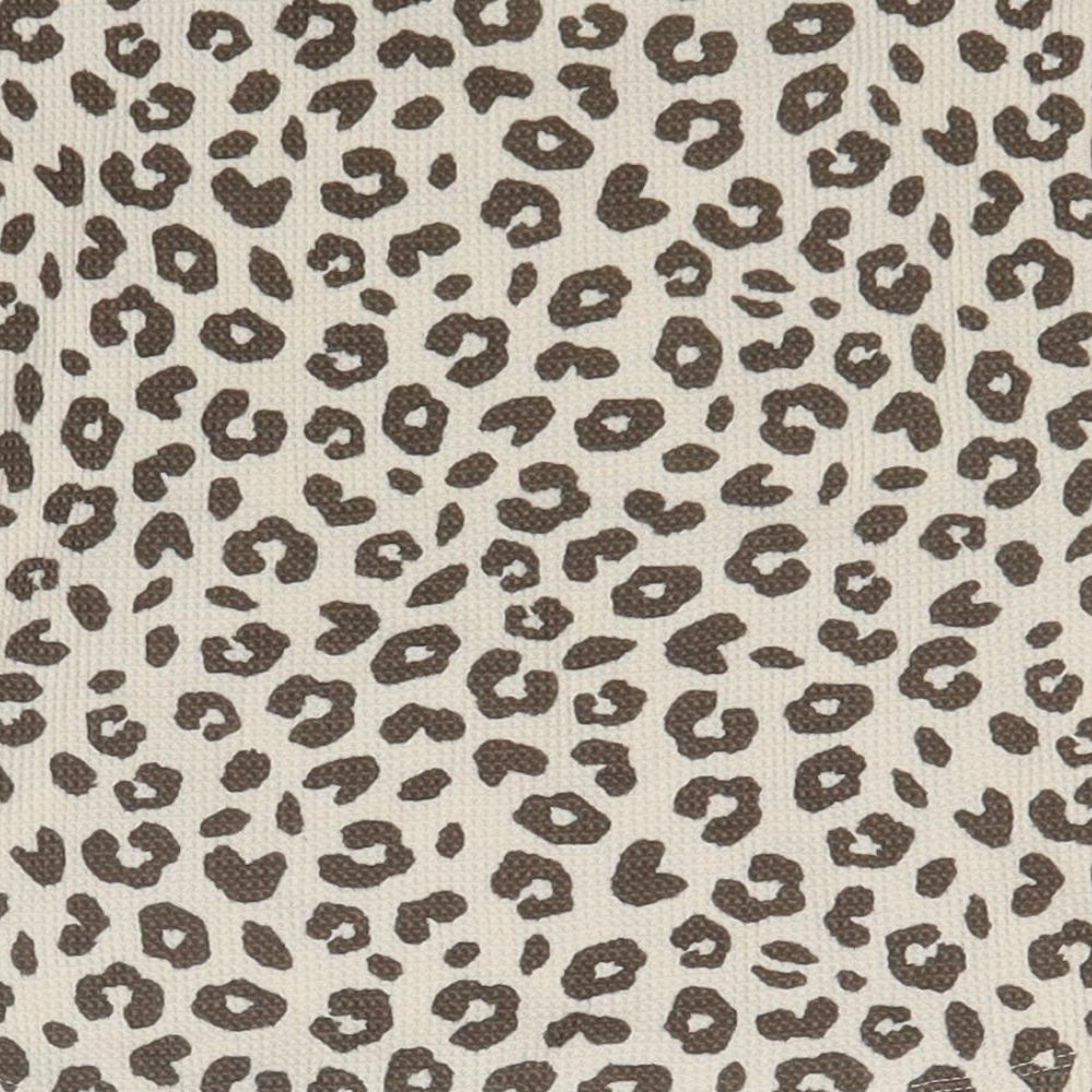 Preworn Girls Multicoloured Animal Print  Basic T-Shirt