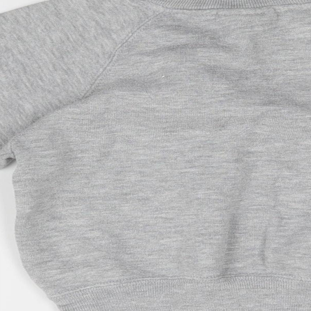 Preworn Girls Grey   Pullover Jumper