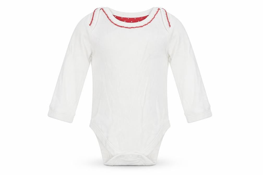 M&S Baby White  Jersey Babygrow One-Piece Size 3-6 Months