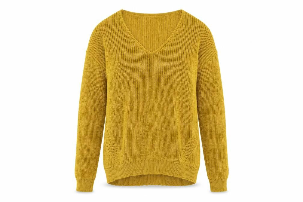 Primark Womens Yellow   Pullover Jumper Size 10