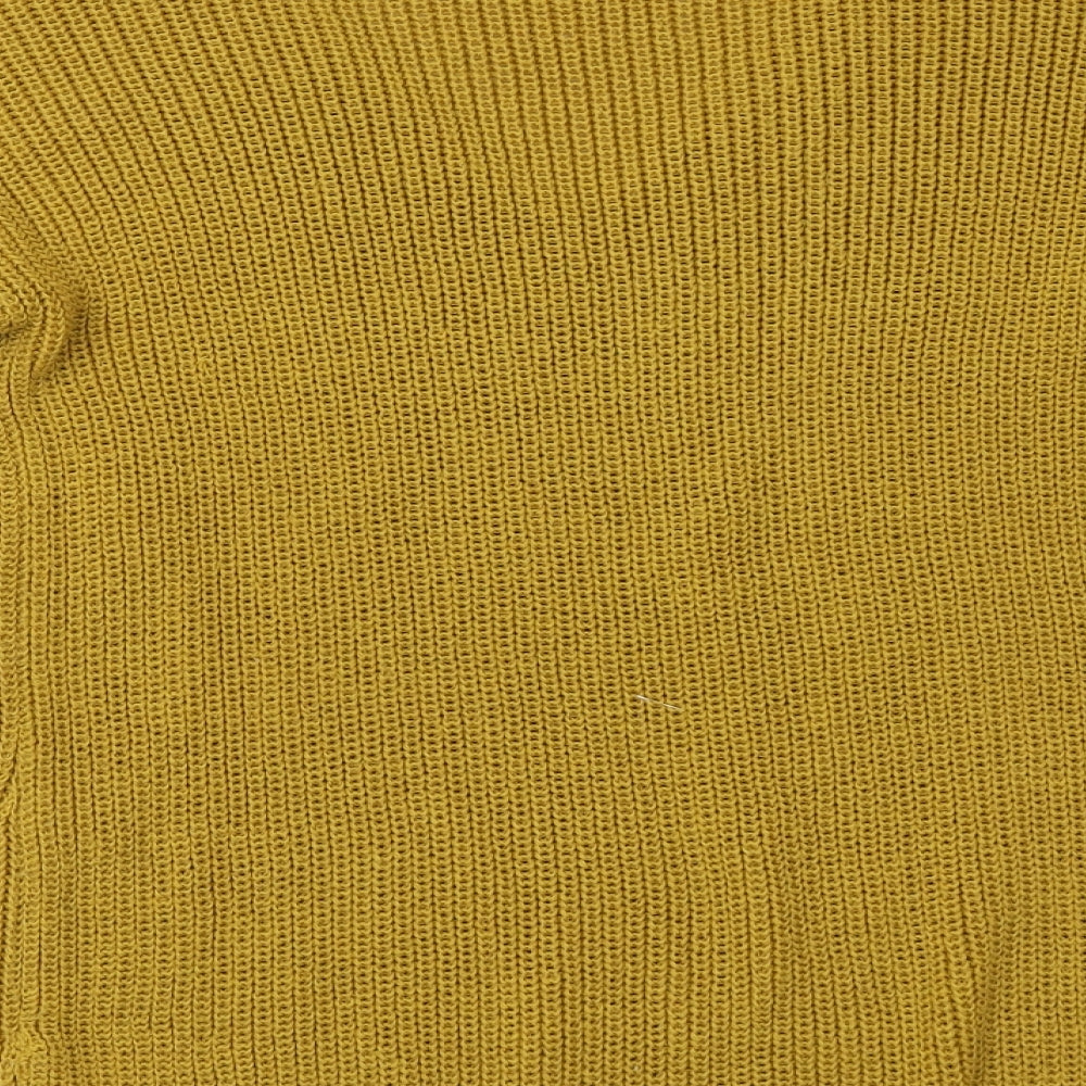 Primark Womens Yellow   Pullover Jumper Size 10