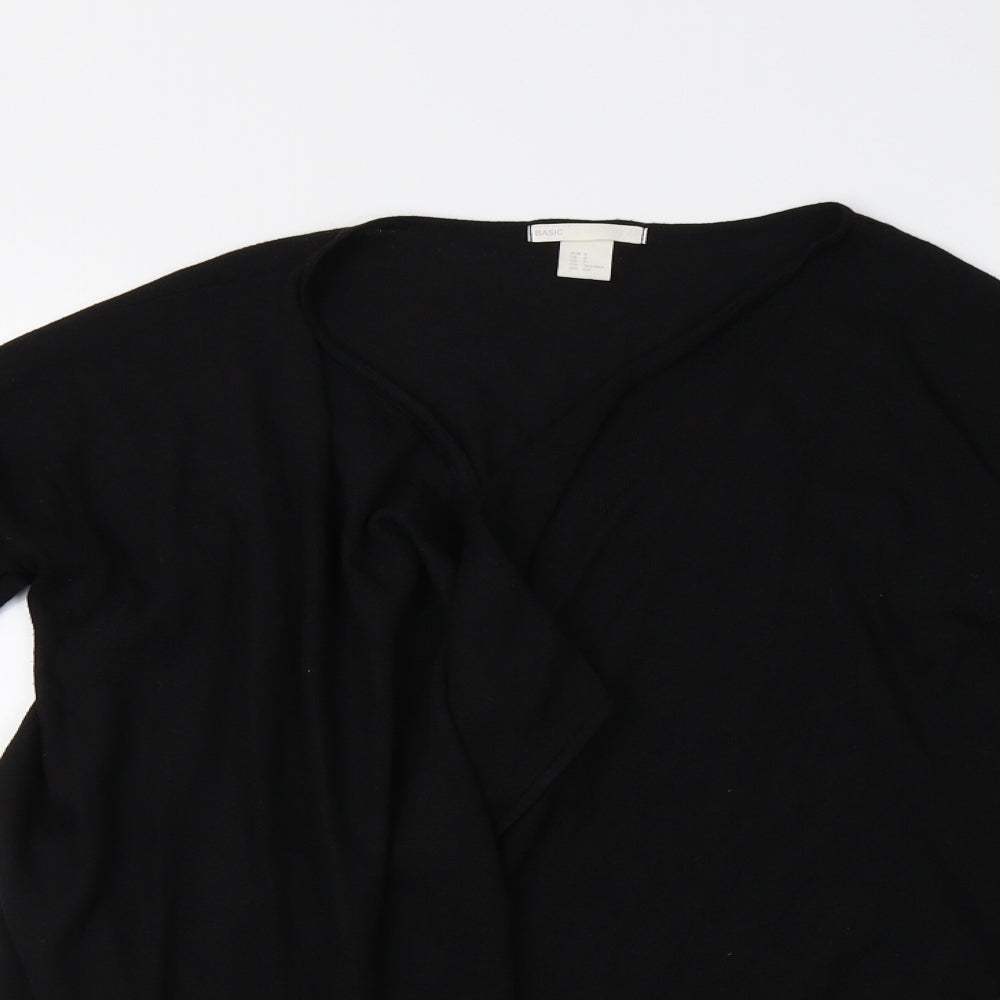 H&M Womens Black   Cardigan Jumper Size S