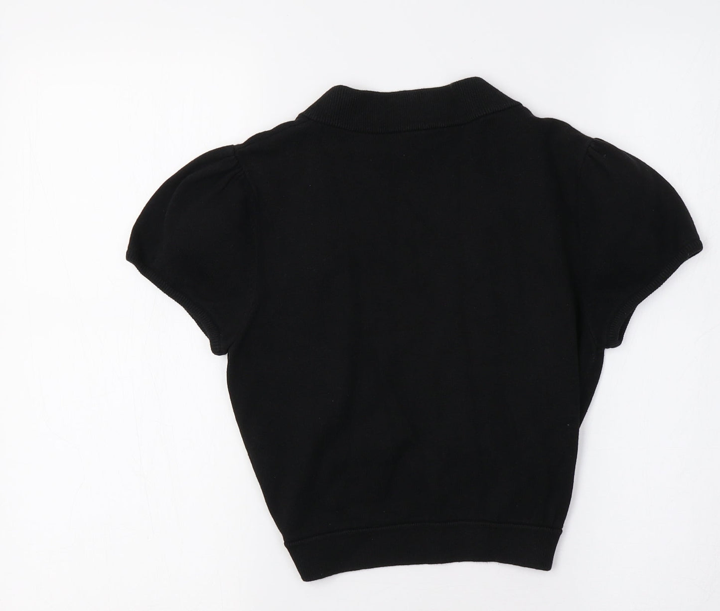 RedHe Girls Black   Shrug Jumper Size 15 Years  - Pearl Bow