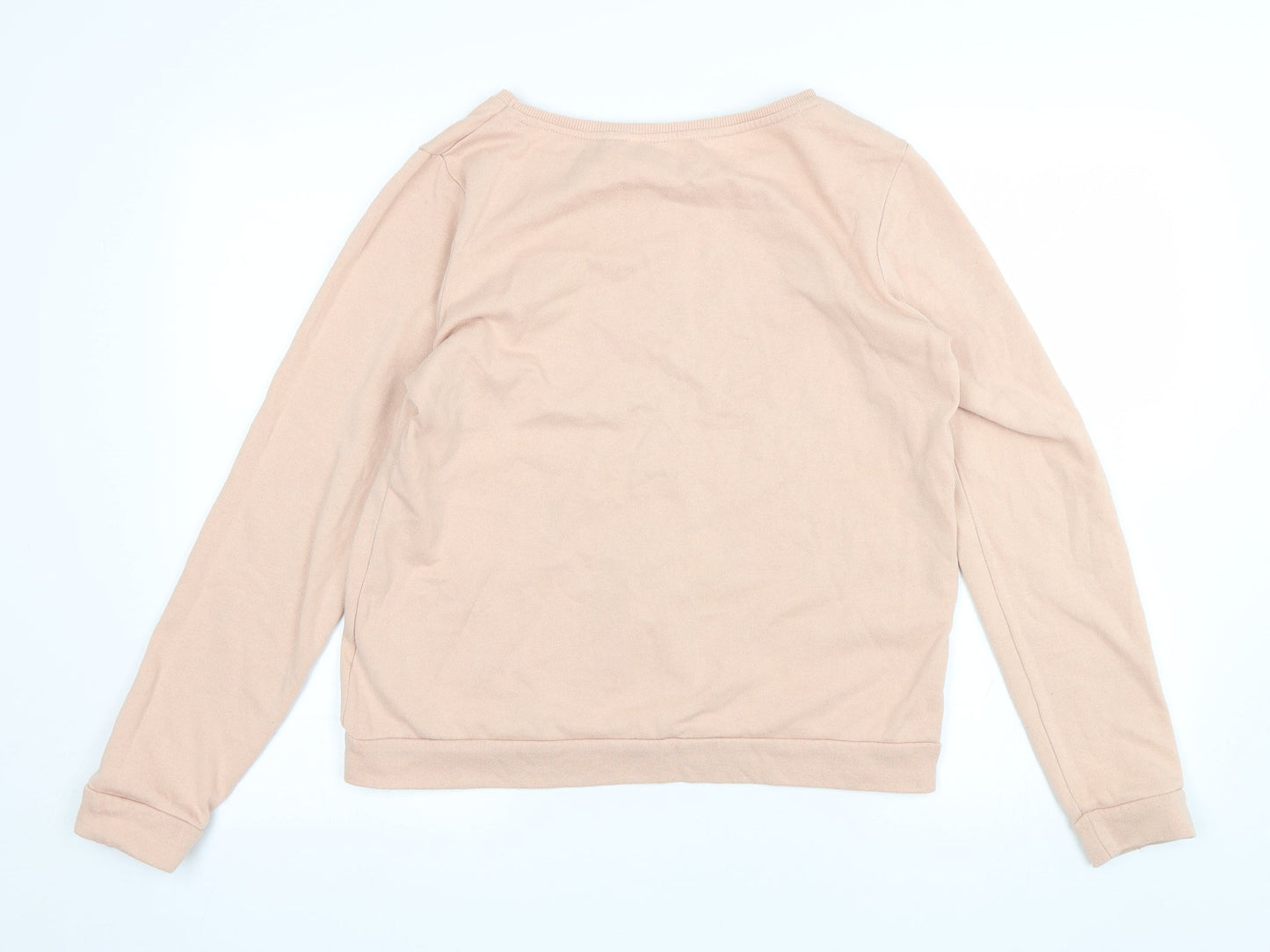 New Look Womens Pink   Pullover Sweatshirt Size 12