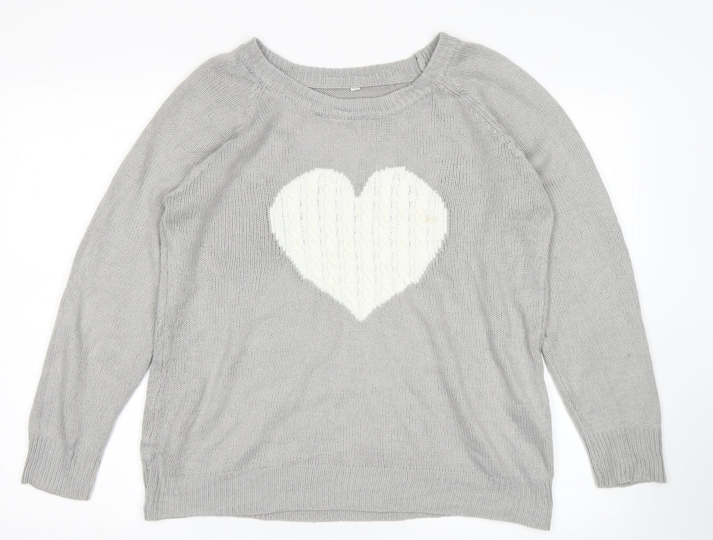 Preworn Womens Grey   Pullover Jumper Size M