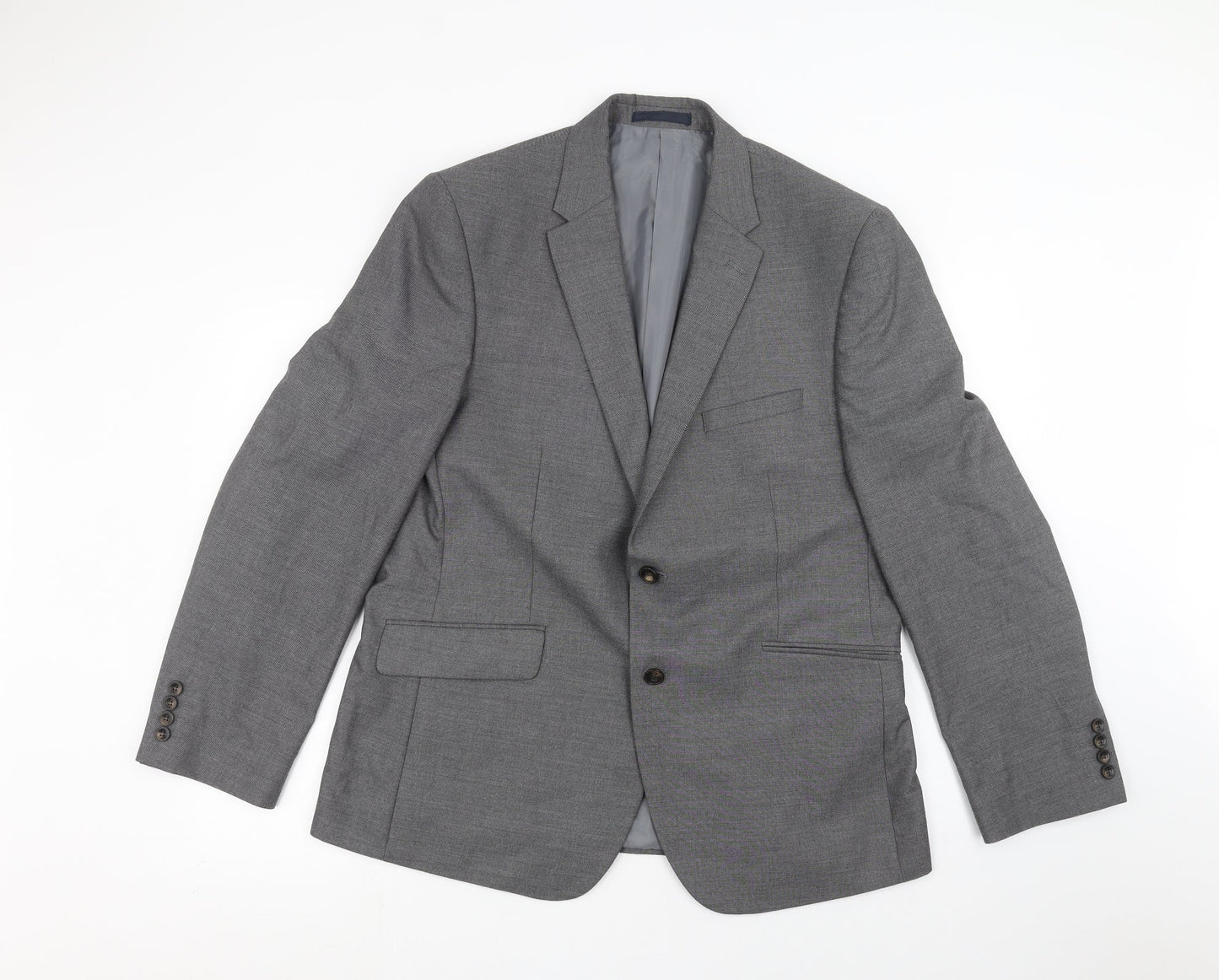Marks and Spencer Mens Grey   Jacket Suit Jacket Size M