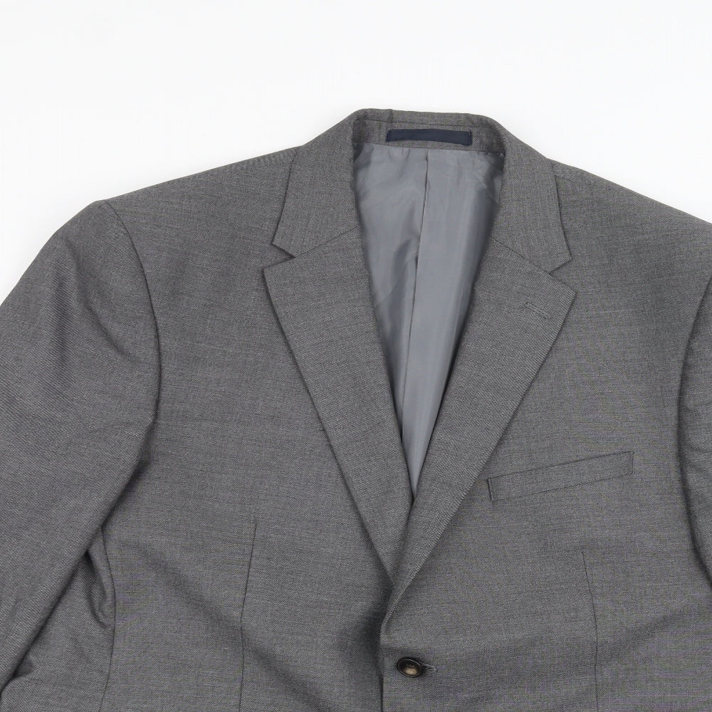 Marks and Spencer Mens Grey   Jacket Suit Jacket Size M