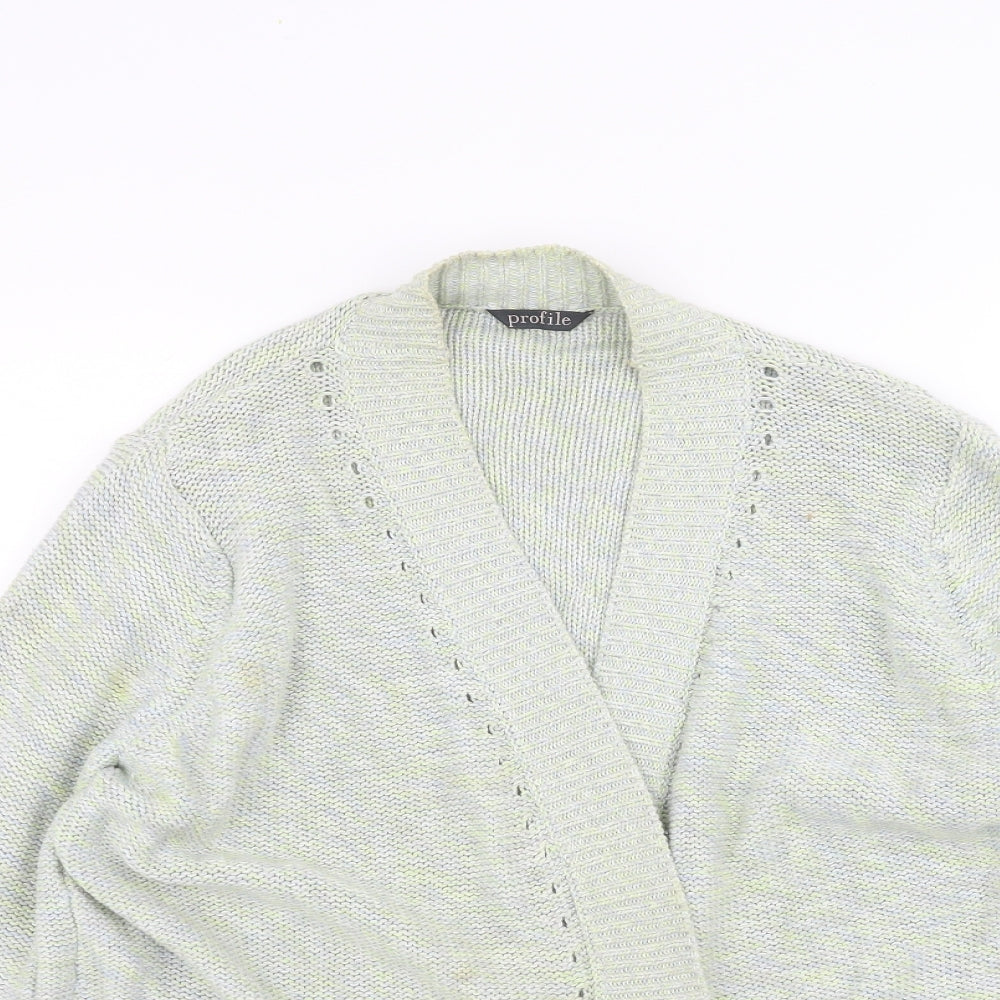 BHS Womens Green   Cardigan Jumper Size 12