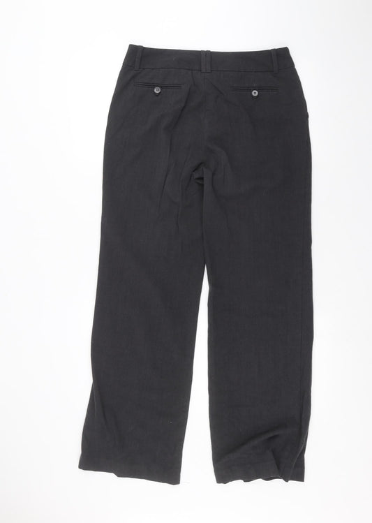 Ignite Womens Black   Trousers  Size 10 L28 in
