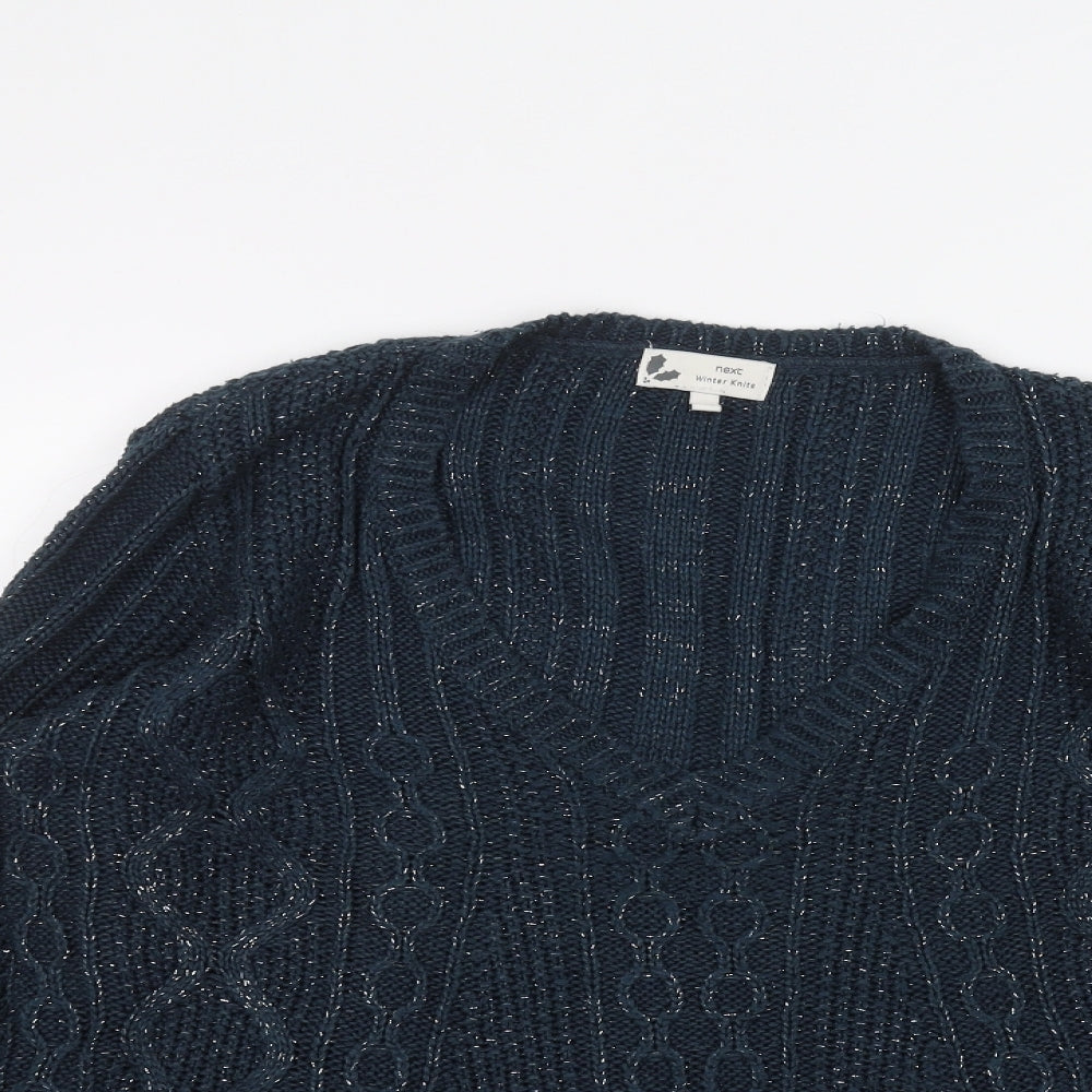 NEXT Womens Blue   Pullover Jumper Size M