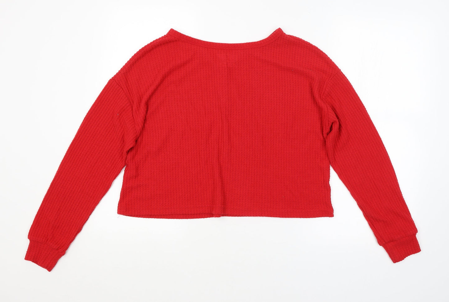 Primark Womens Red   Pullover Jumper Size 12