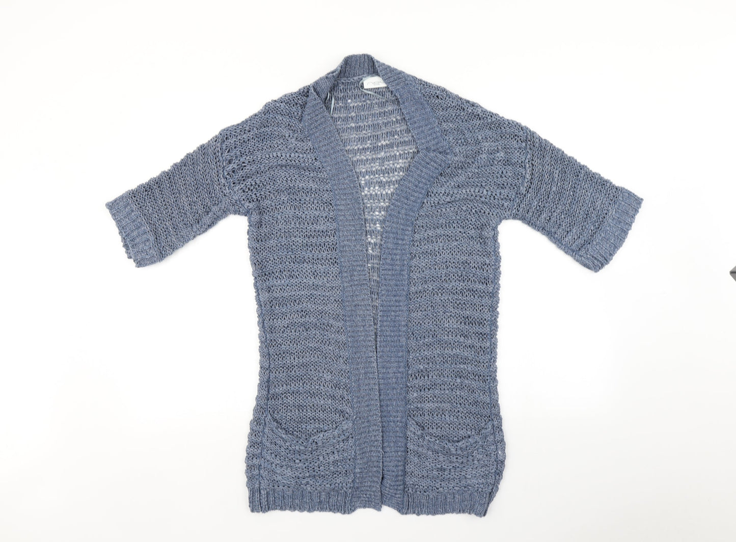 New Look Womens Blue   Cardigan Jumper Size M