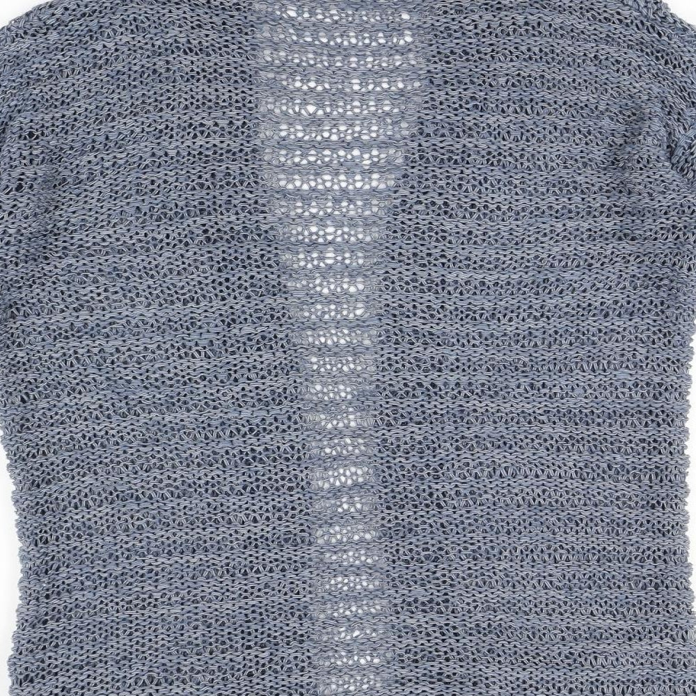 New Look Womens Blue   Cardigan Jumper Size M