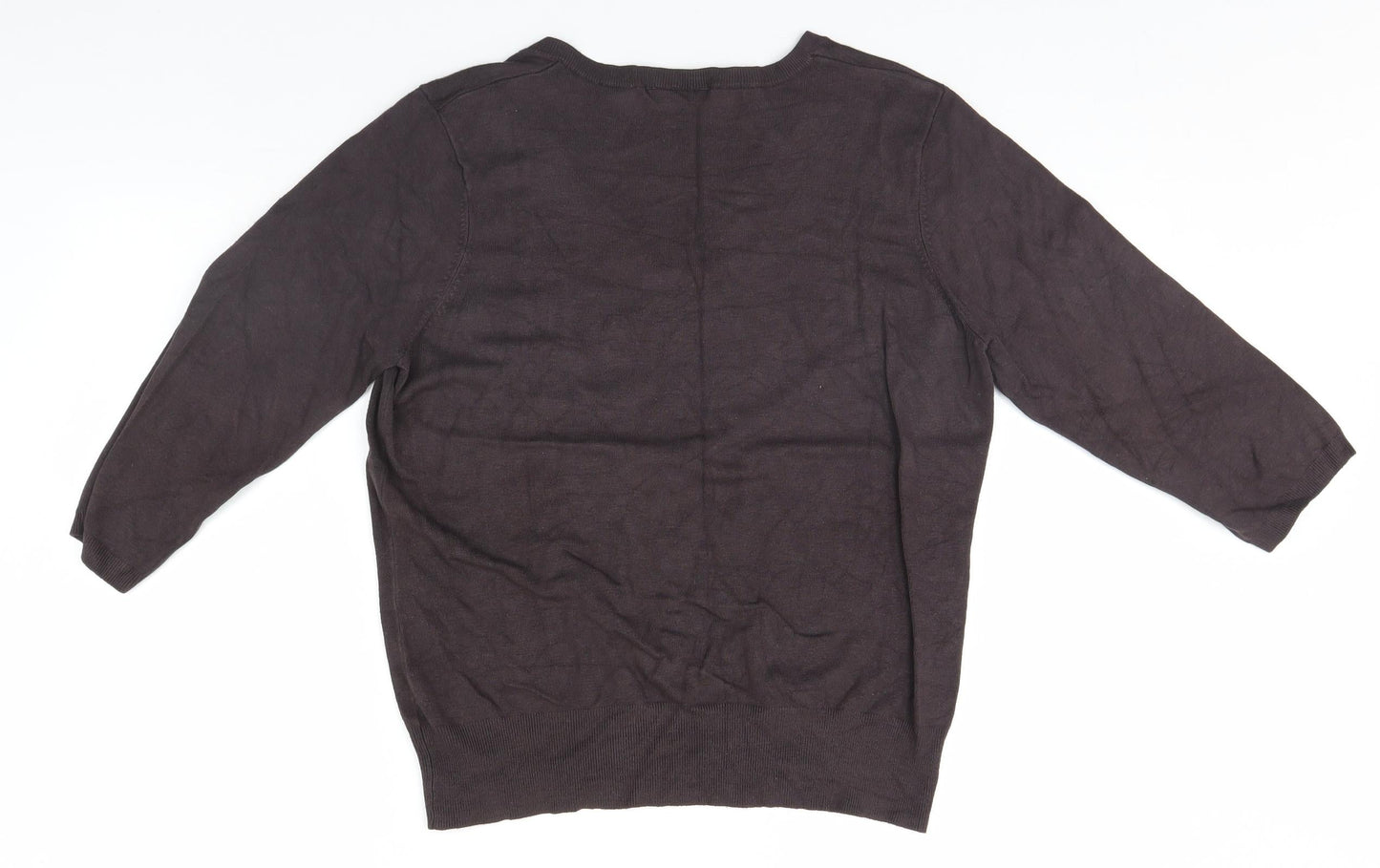 BHS Womens Brown   Pullover Jumper Size 14
