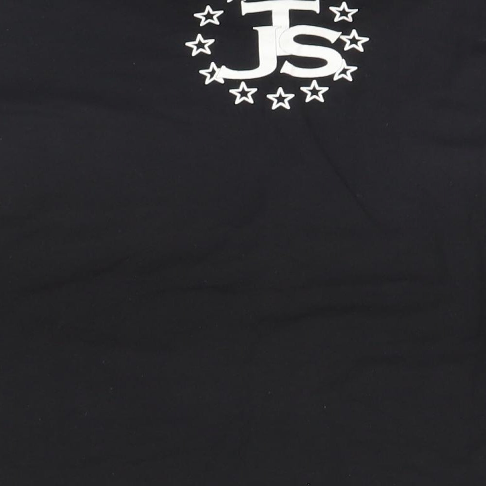 Preworn Boys Black   Basic T-Shirt Size S