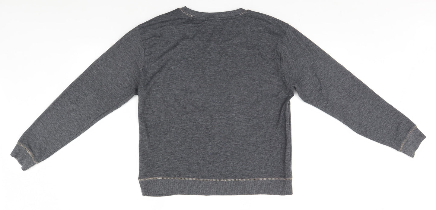 New Look Womens Grey   Pullover Jumper Size 10  - Weekend