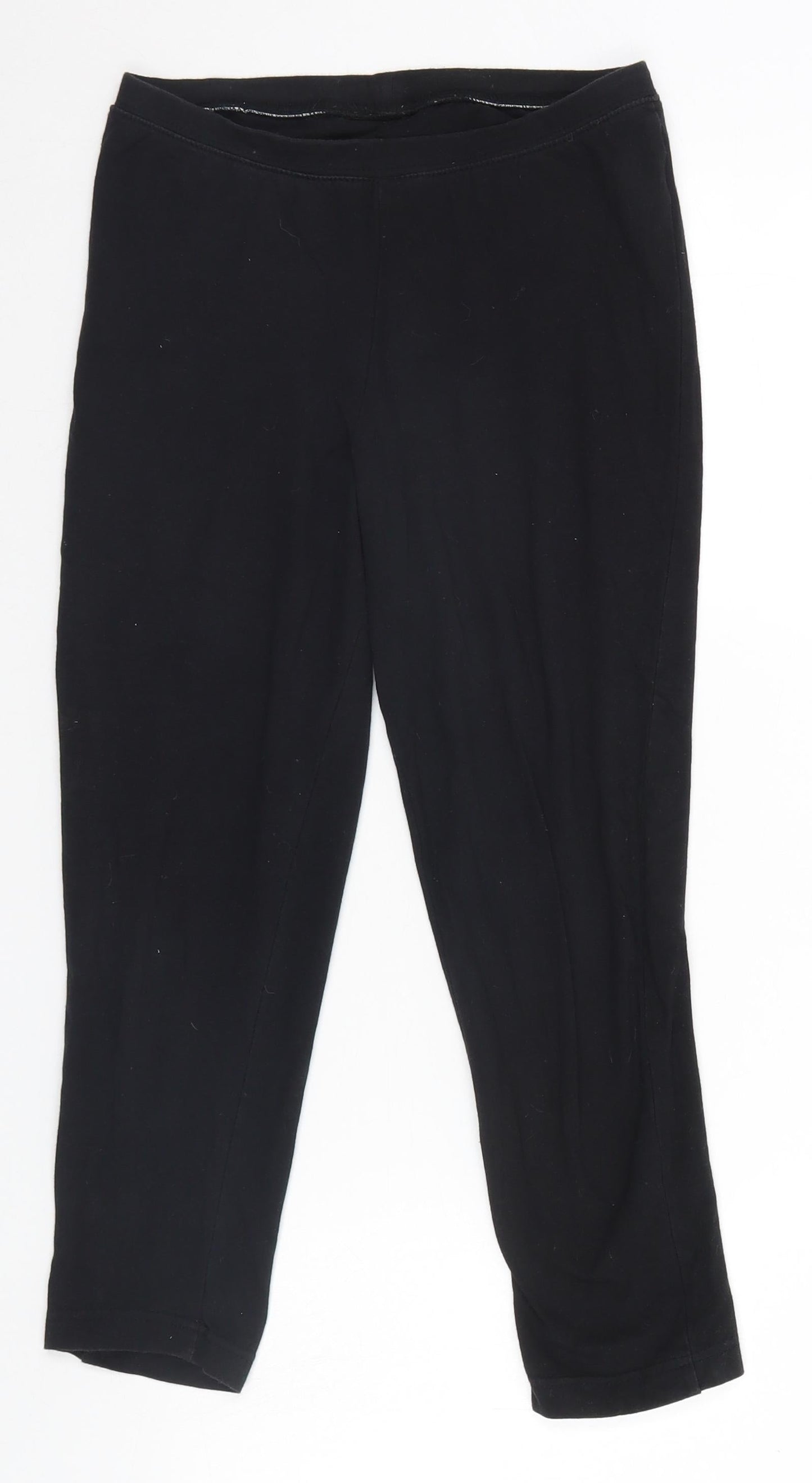 Preworn Womens Black    Leggings Size M  - High waisted
