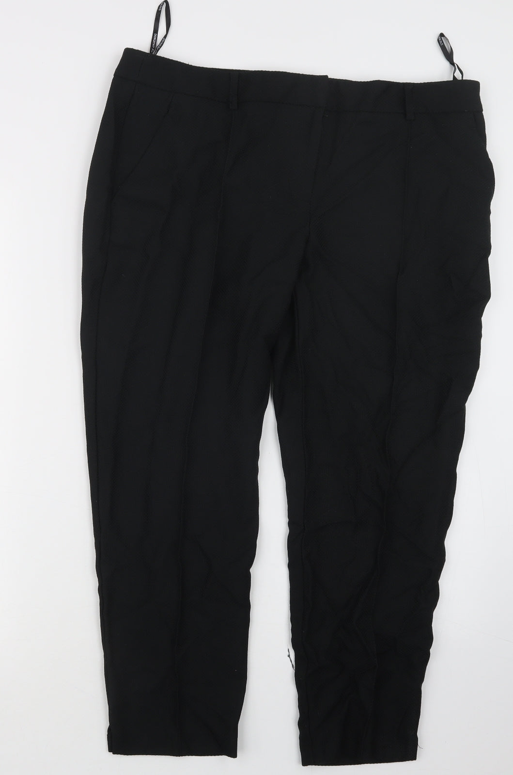 Dorothy Perkins Womens Black   Trousers  Size 16 L24.5 in