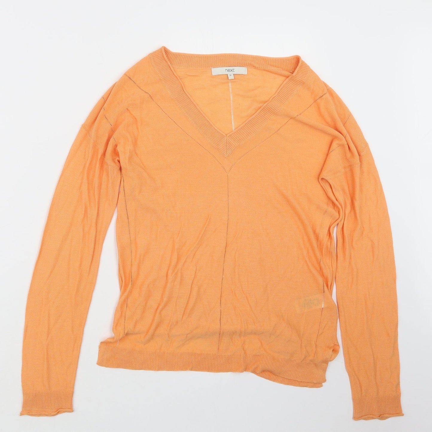 NEXT Womens Orange   Pullover Jumper Size 10
