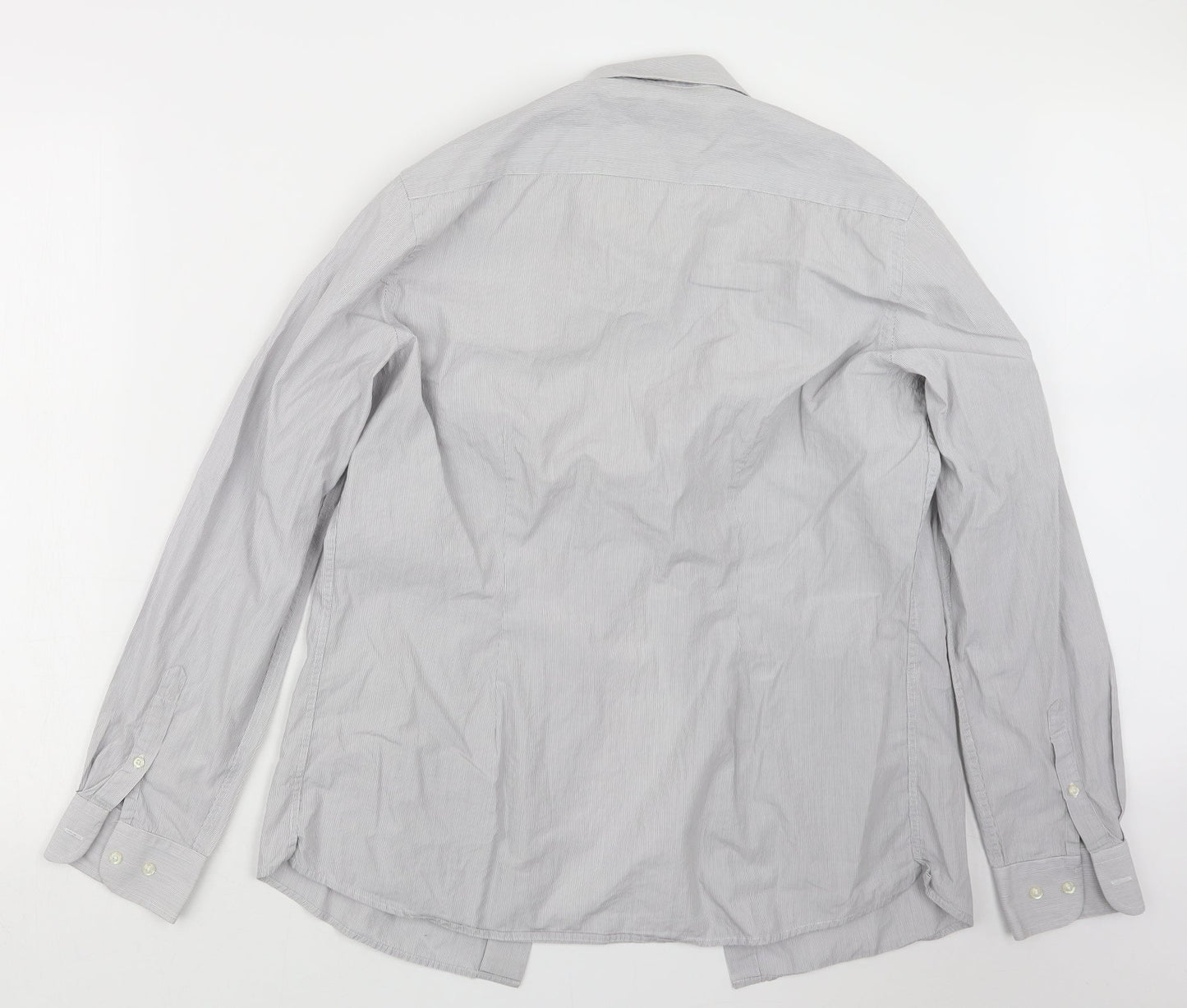 NEXT Mens Grey    Button-Up Size 16