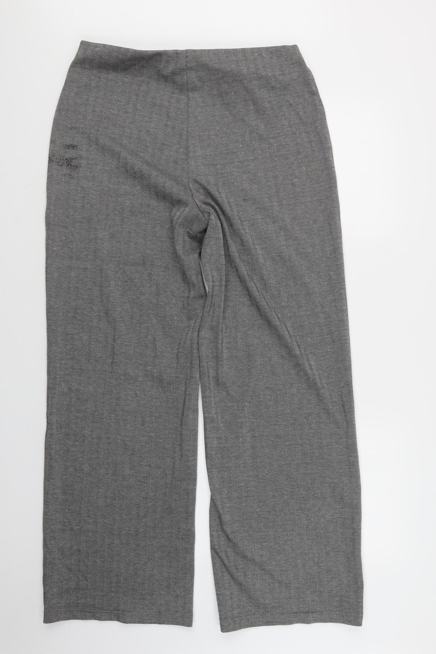 Marks and Spencer Womens Black   Trousers  Size 16 L29.5 in