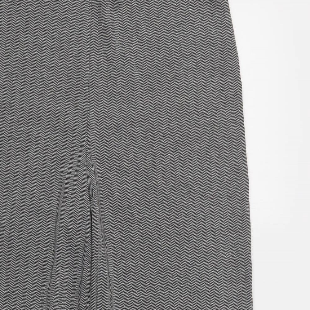Marks and Spencer Womens Black   Trousers  Size 16 L29.5 in