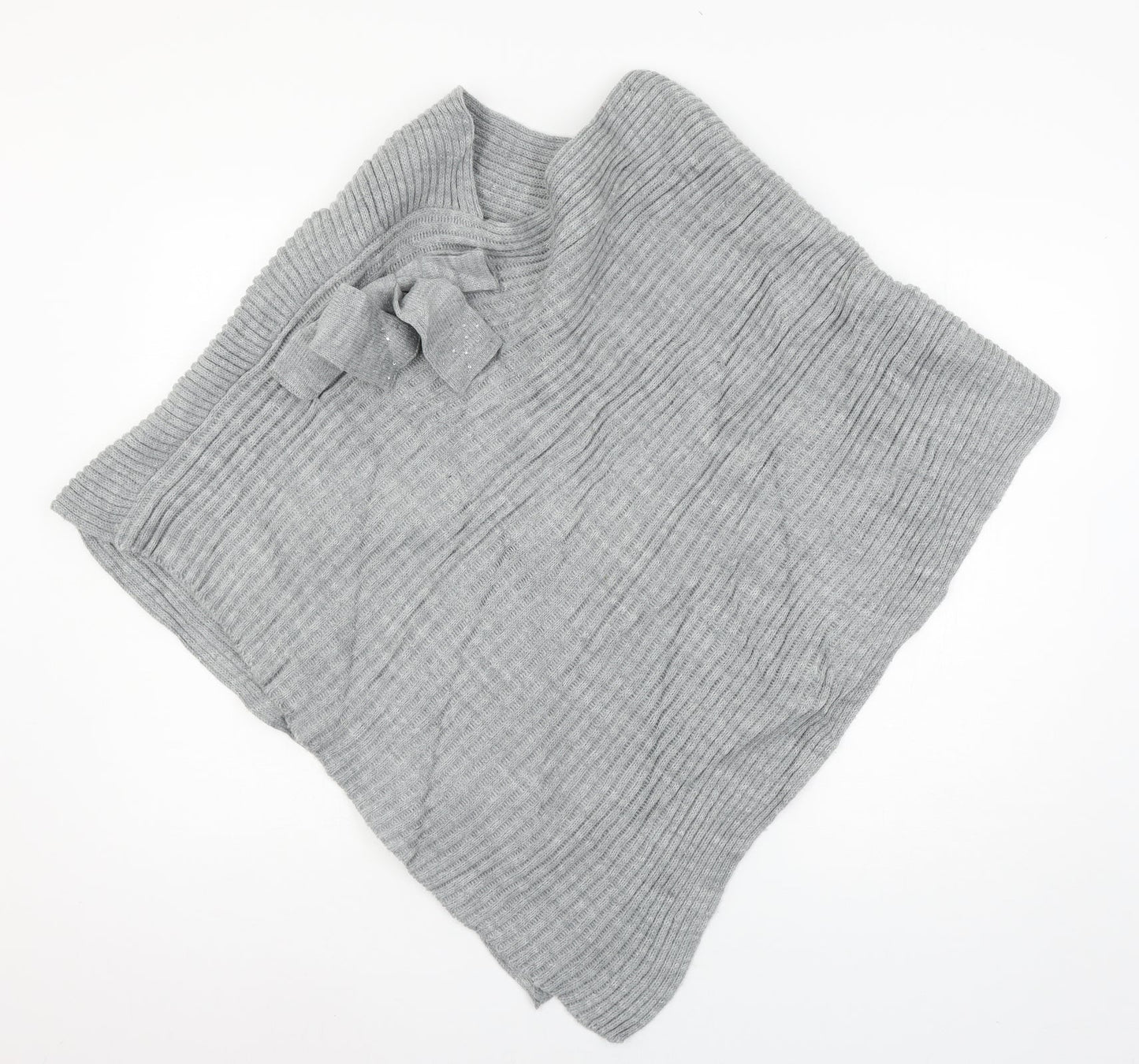 Preworn Womens Grey  Knit Pullover Jumper One Size