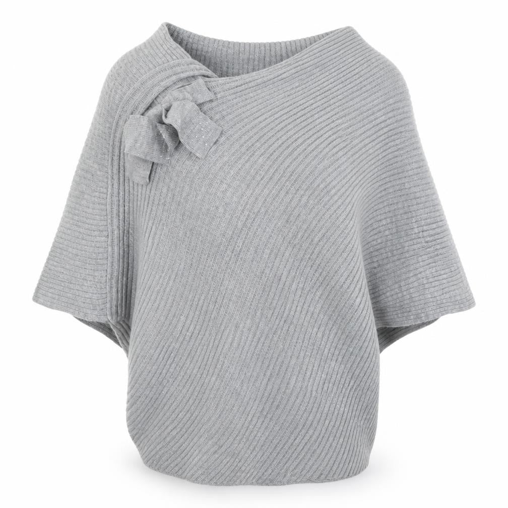 Preworn Womens Grey  Knit Pullover Jumper One Size