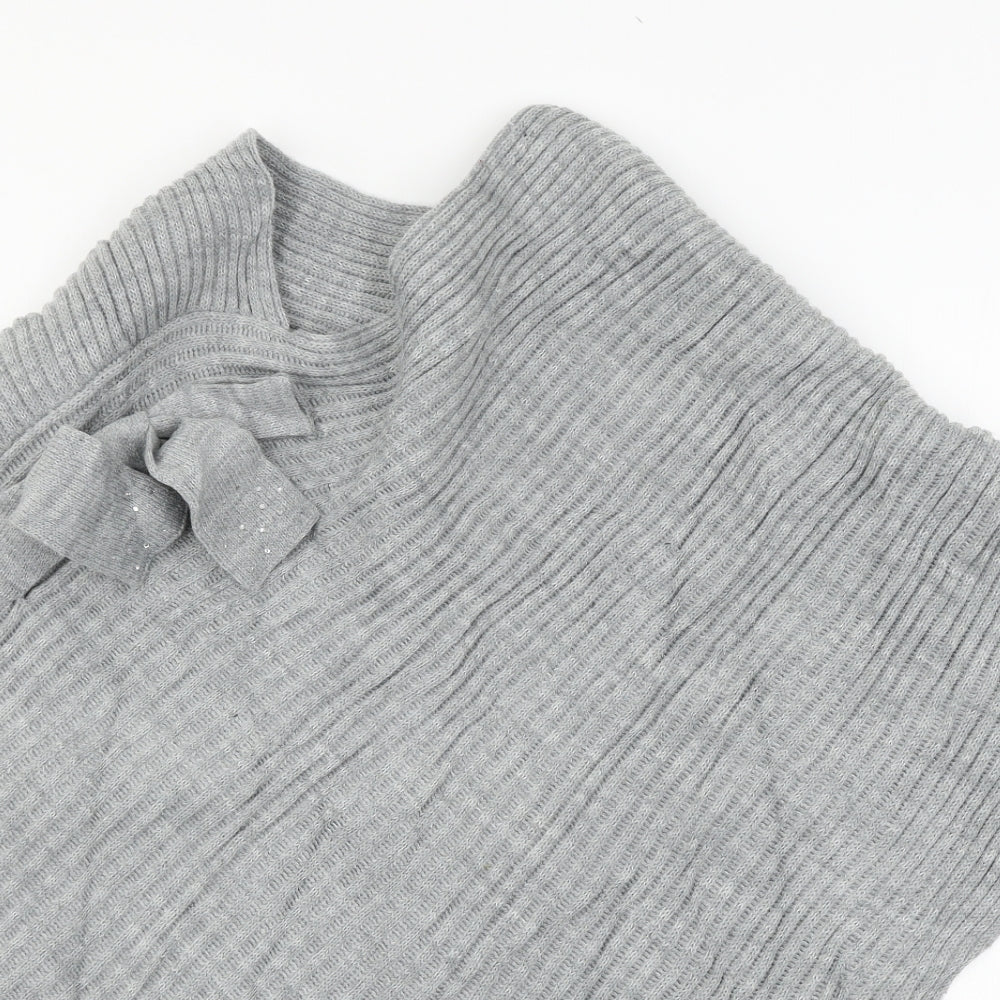 Preworn Womens Grey  Knit Pullover Jumper One Size