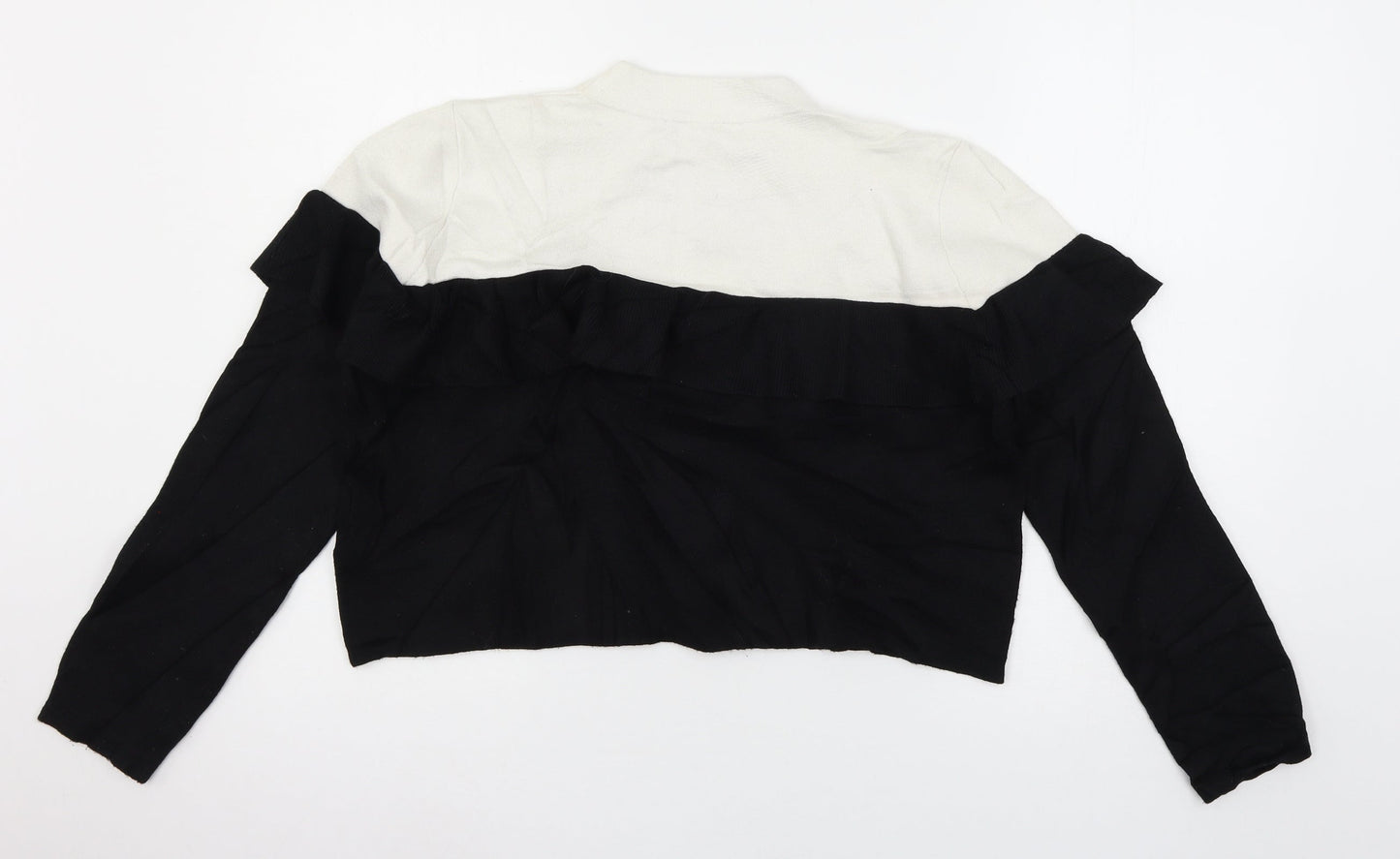 Zara Womens Black  Knit Pullover Jumper Size M