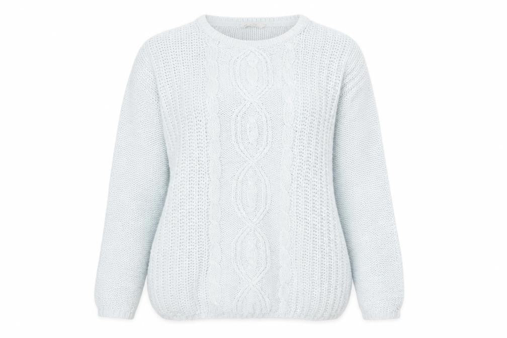 BHS Womens Blue  Knit Pullover Jumper Size 14