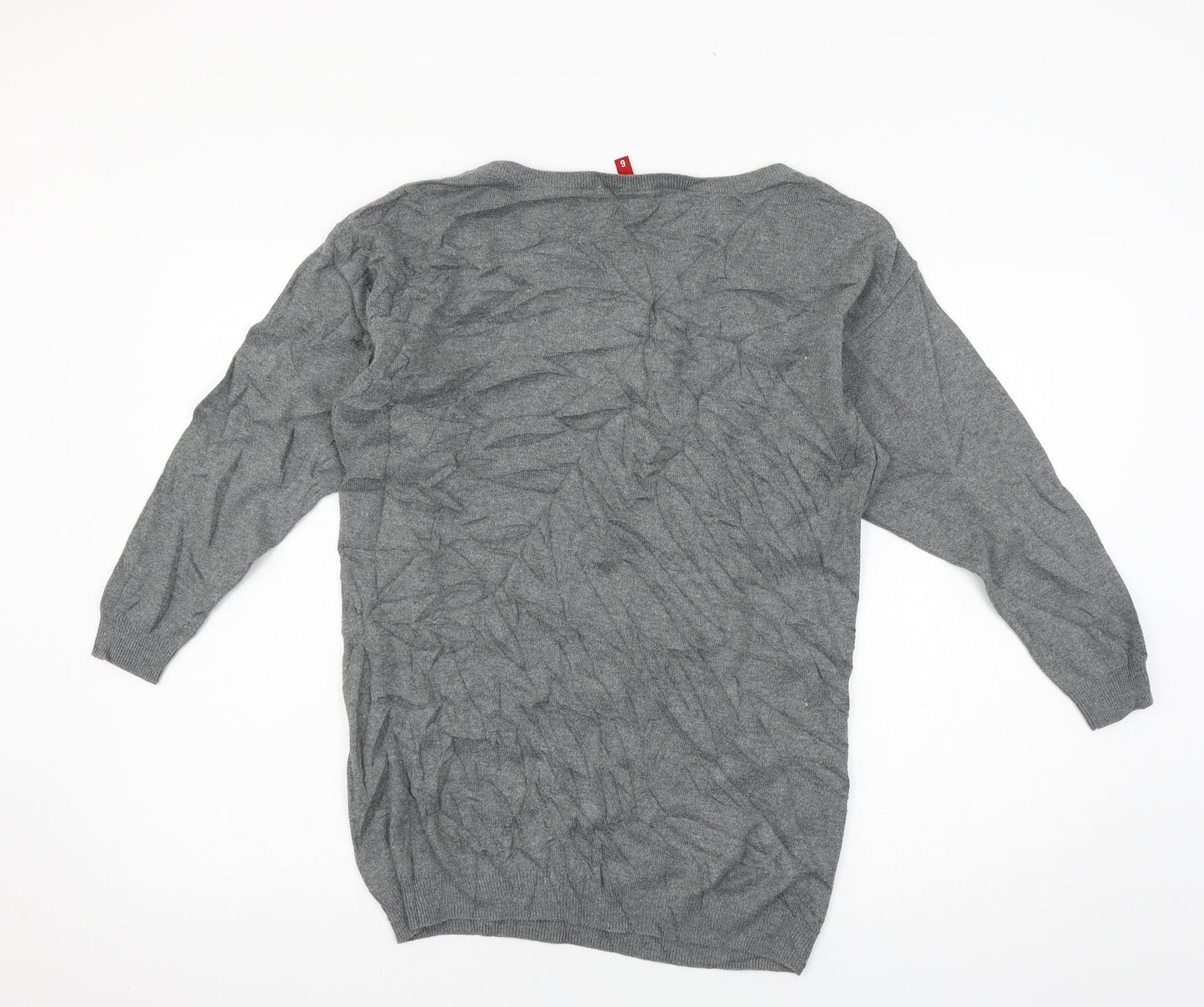 Divided Womens Grey  Knit Pullover Jumper Size 6  - Mickey Mouse