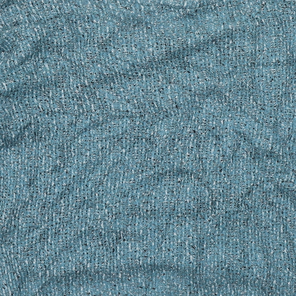 Sparkle & Fade Womens Blue  Knit Pullover Jumper Size S
