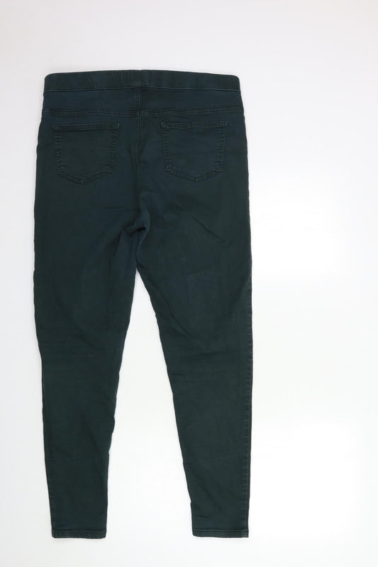 Marks and Spencer Womens Green  Denim Jegging Jeans Size 32 in L28 in