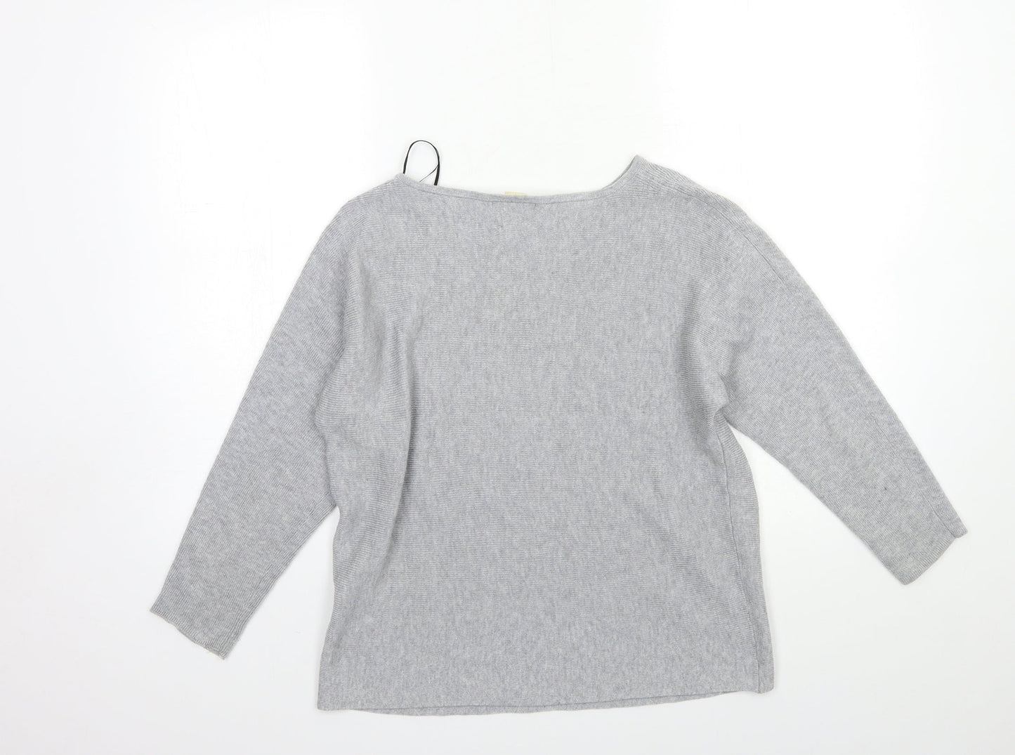 H&M Womens Grey  Knit Pullover Jumper Size XS