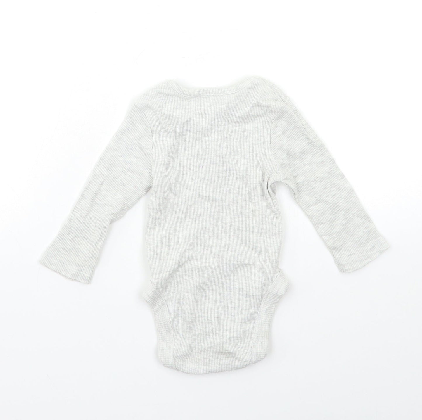 George Baby Grey   Babygrow One-Piece Size 3-6 Months