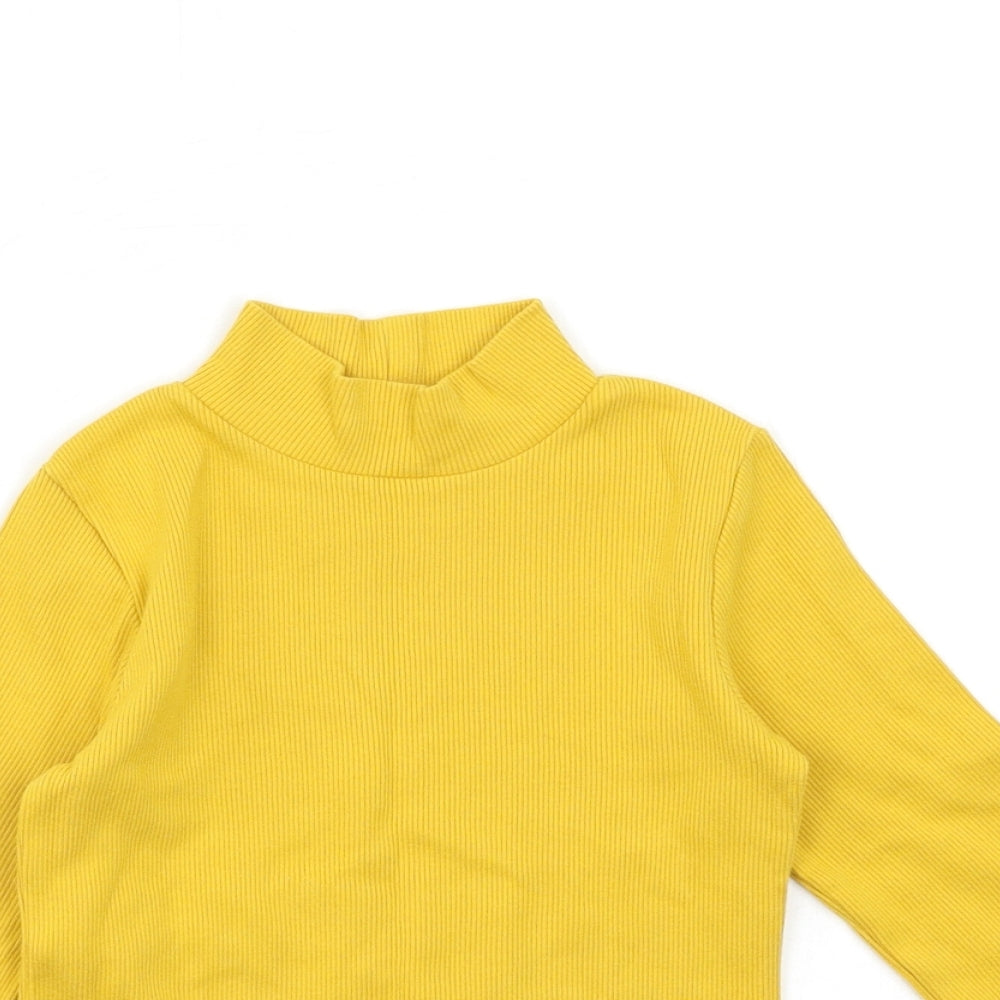 Primark Girls Yellow   Pullover Jumper Size 8-9 Years