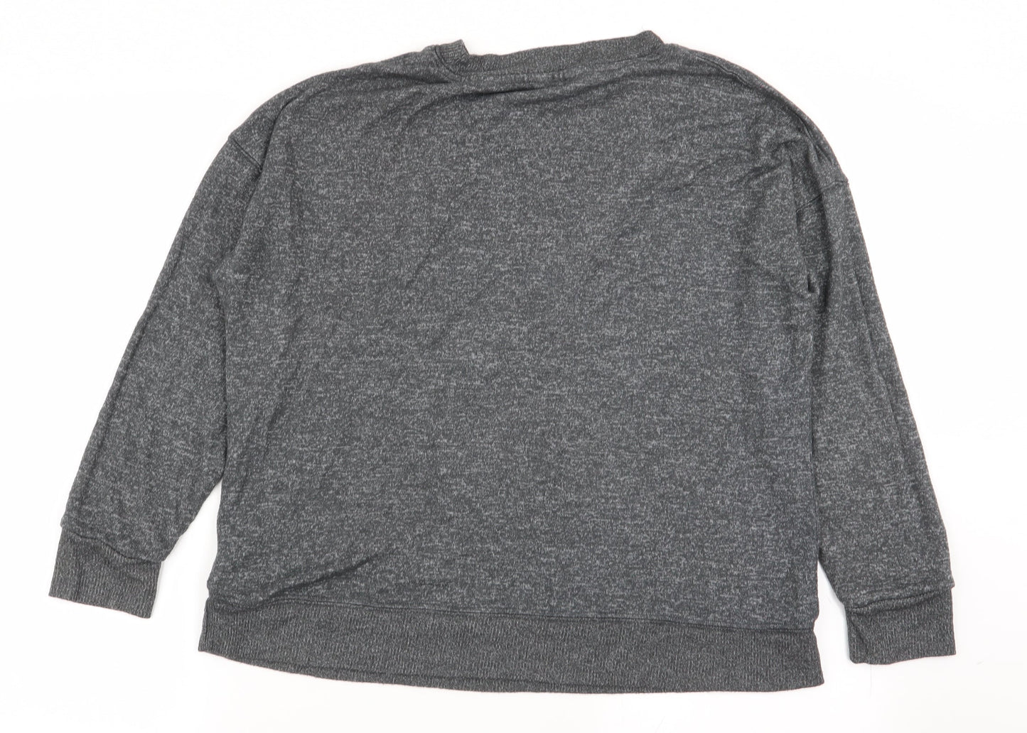Debenhams Womens Grey   Pullover Jumper Size 14  - lounge jumper