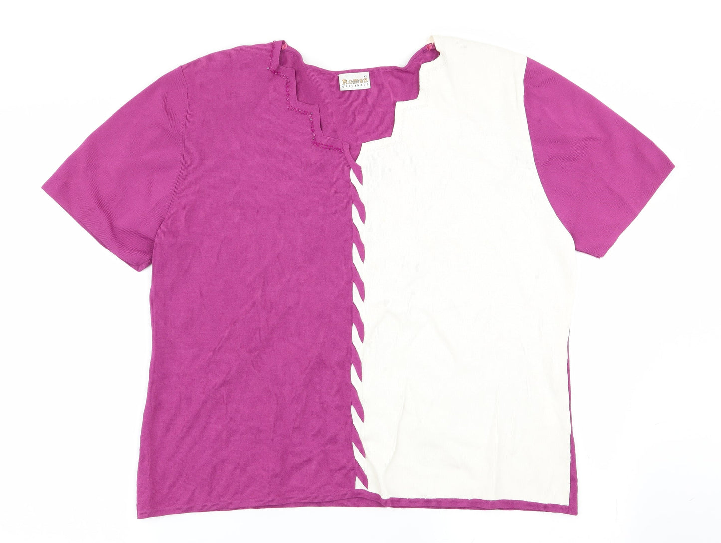 Roman Womens Multicoloured   Basic T-Shirt Size XL