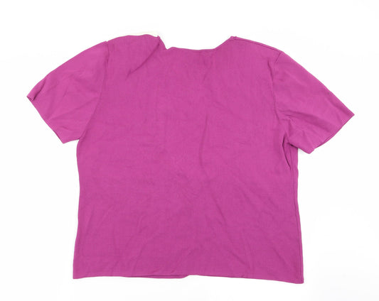 Roman Womens Multicoloured   Basic T-Shirt Size XL