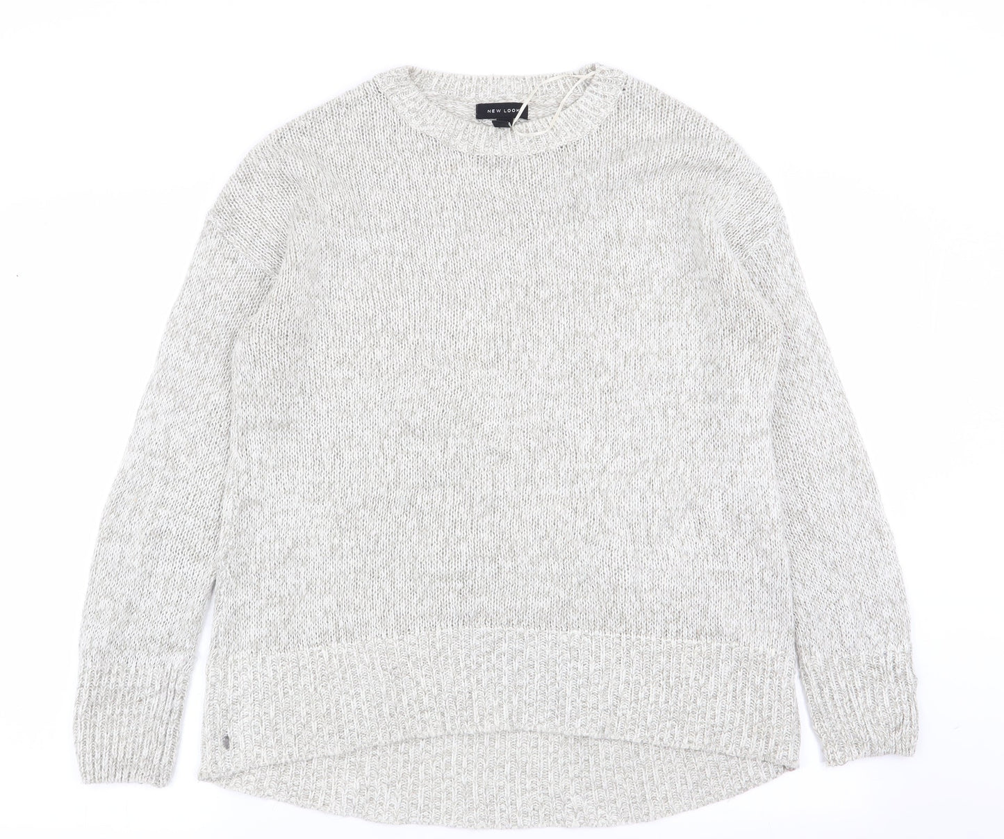New Look Womens Grey   Pullover Jumper Size M